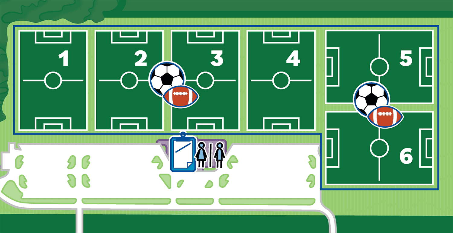 BSC Park Map Green Pod